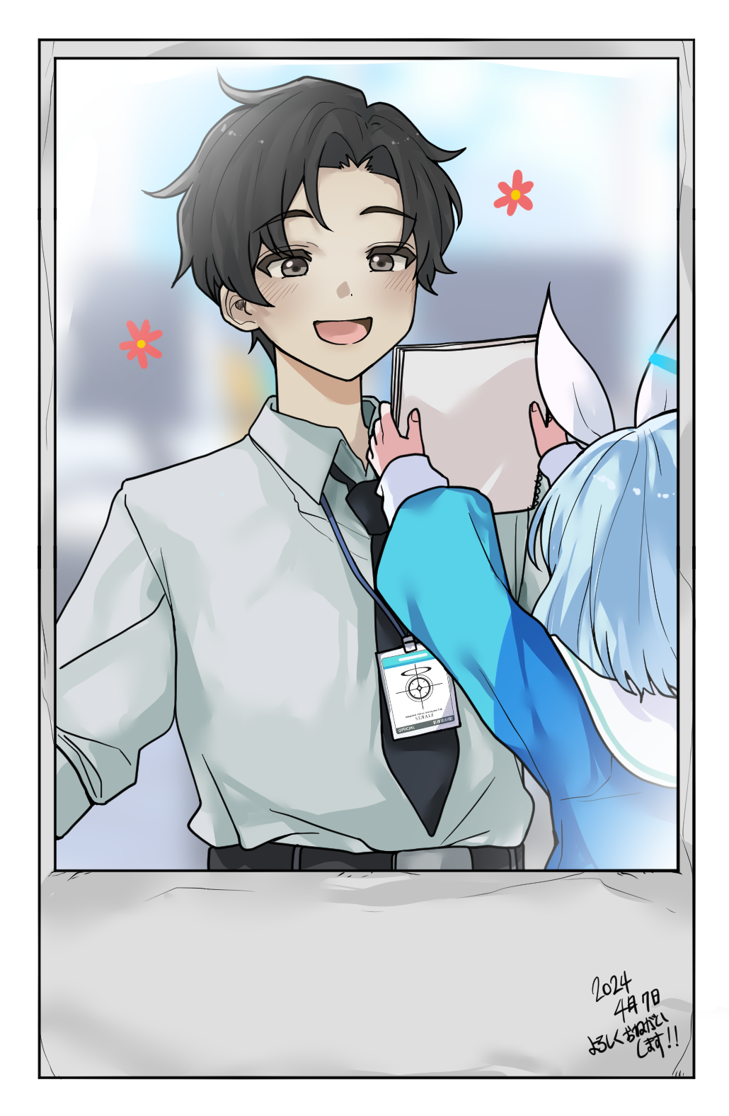 维尔阿卡医生和阿洛娜插画图片壁纸