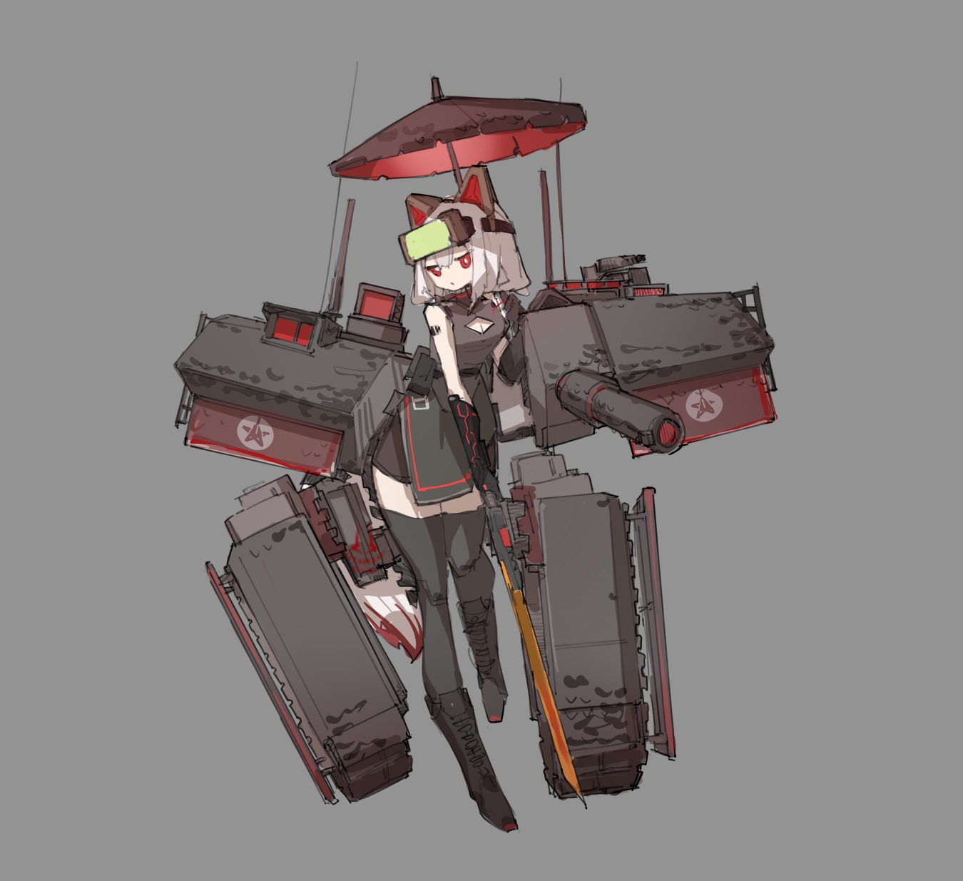 豹2a6(?)插画图片壁纸
