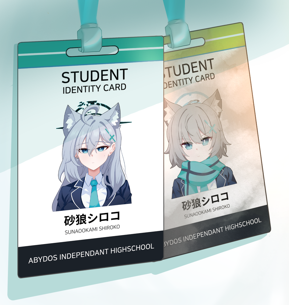 新的学生证-碧蓝档案砂狼白子