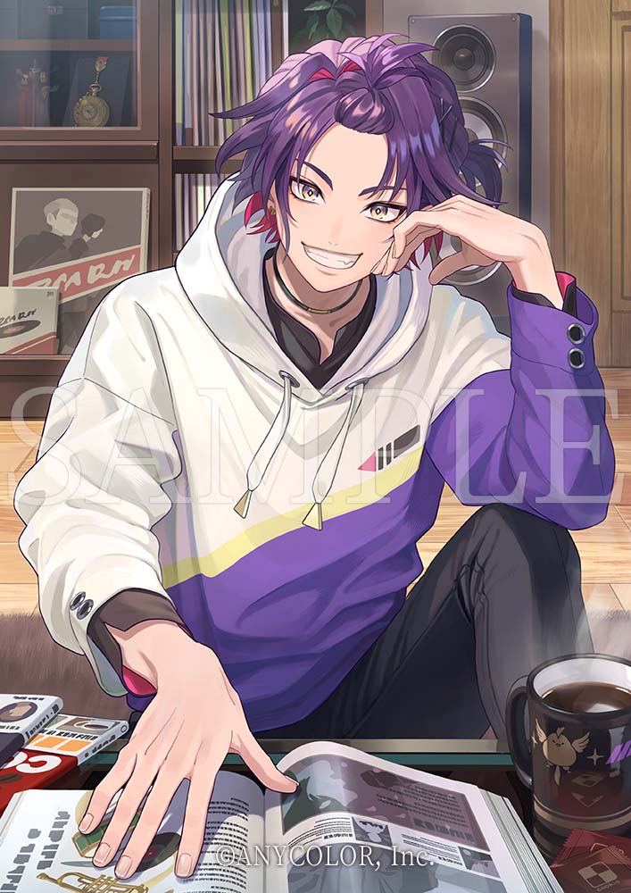 二次先生的“合租房声音”插画图片壁纸