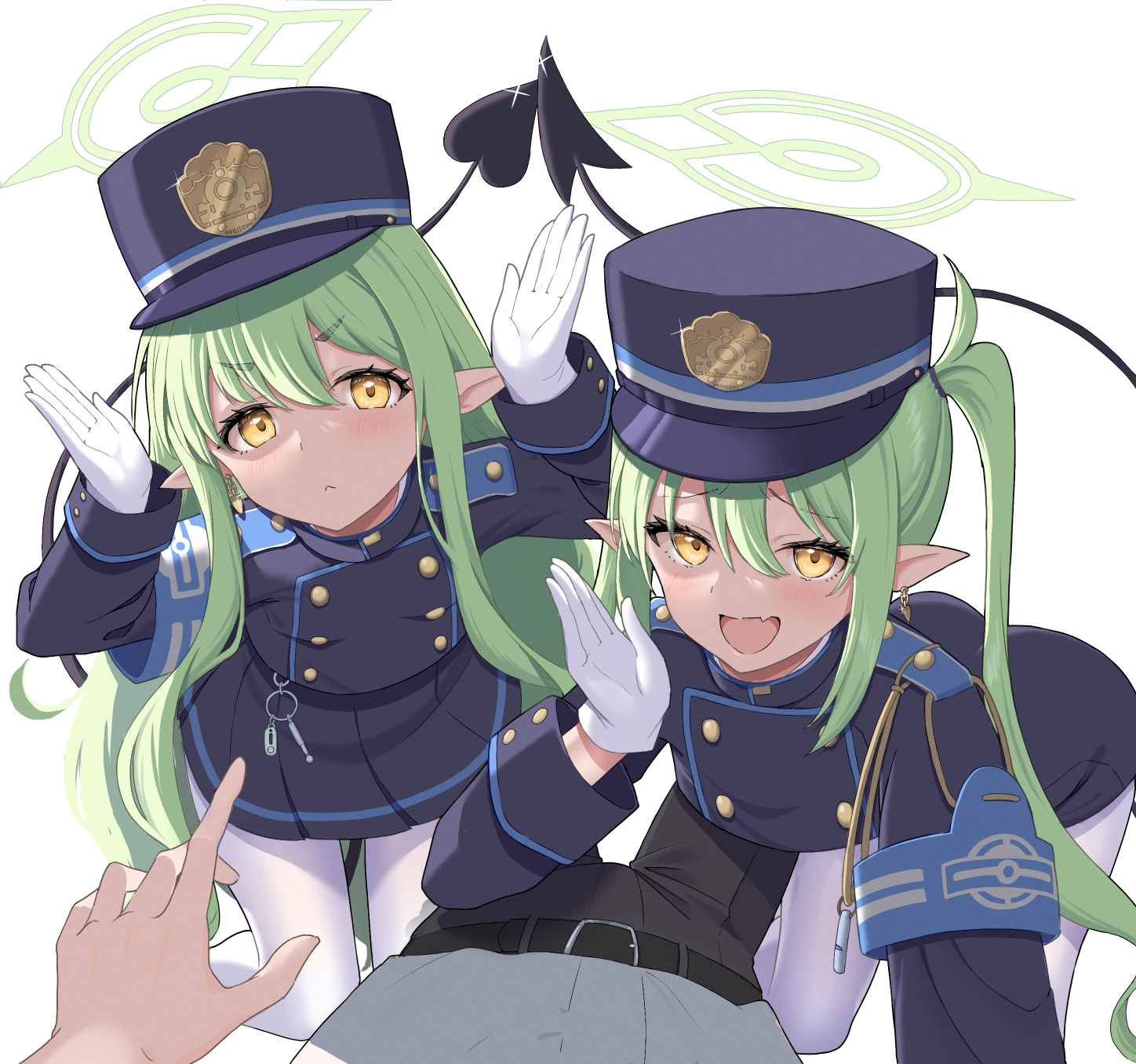 请给我双胞胎的ASMR插画图片壁纸