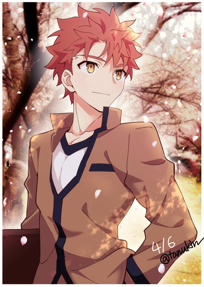 春の士郎くん头像同人高清图