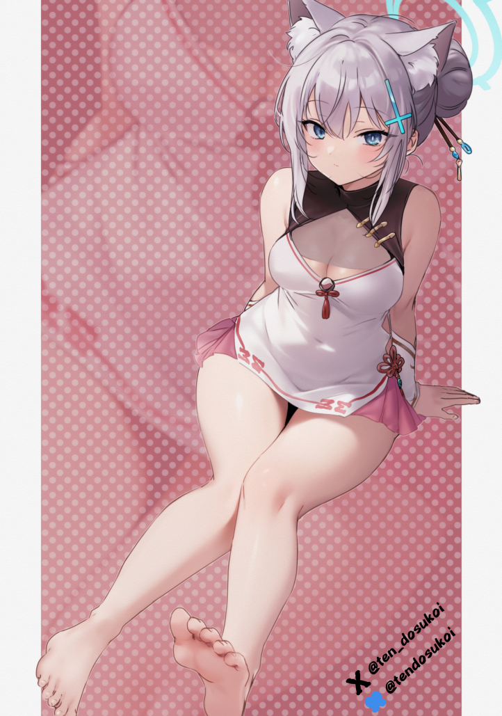 生足シロコ插画图片壁纸