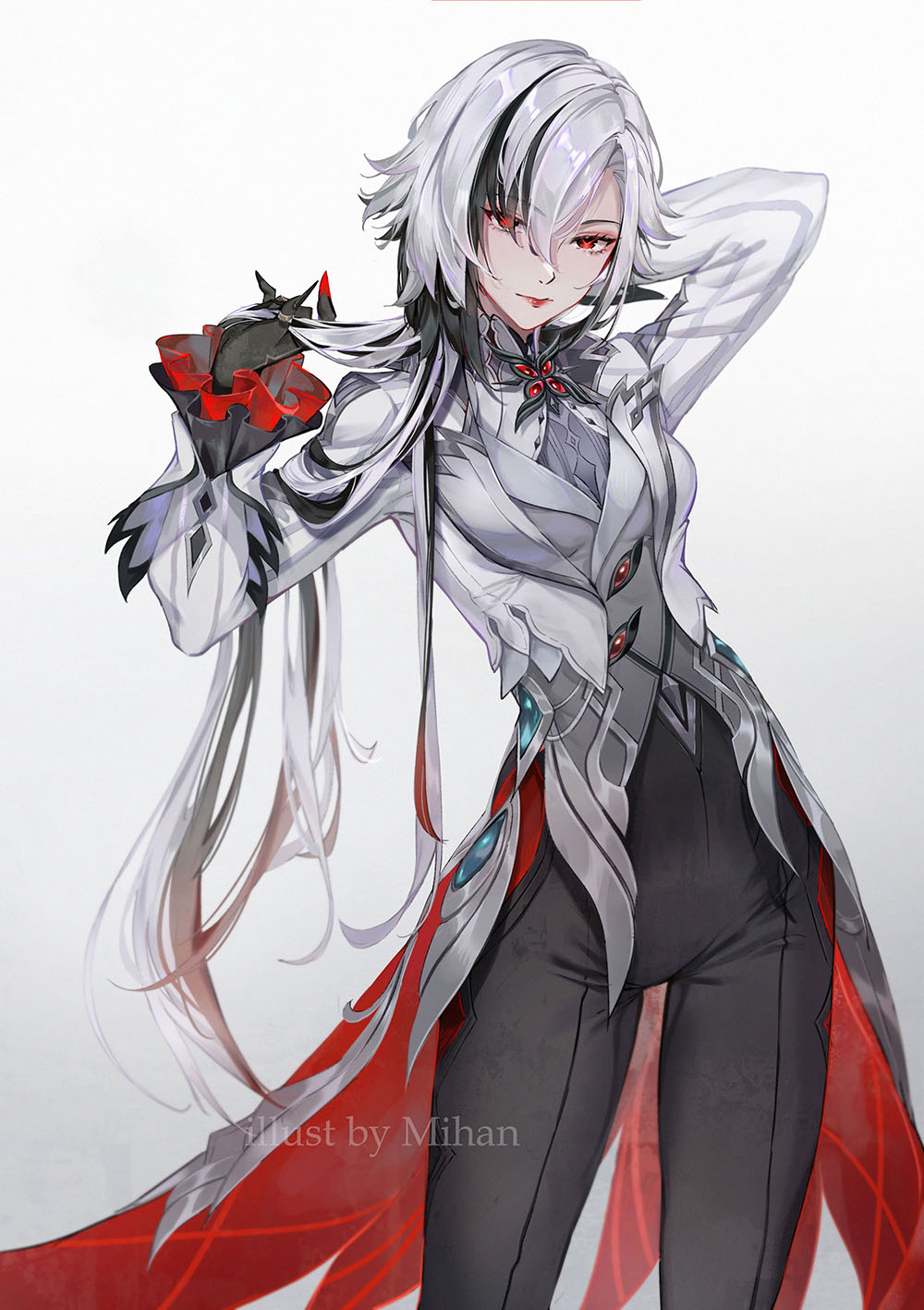 Arlecchino插画图片壁纸