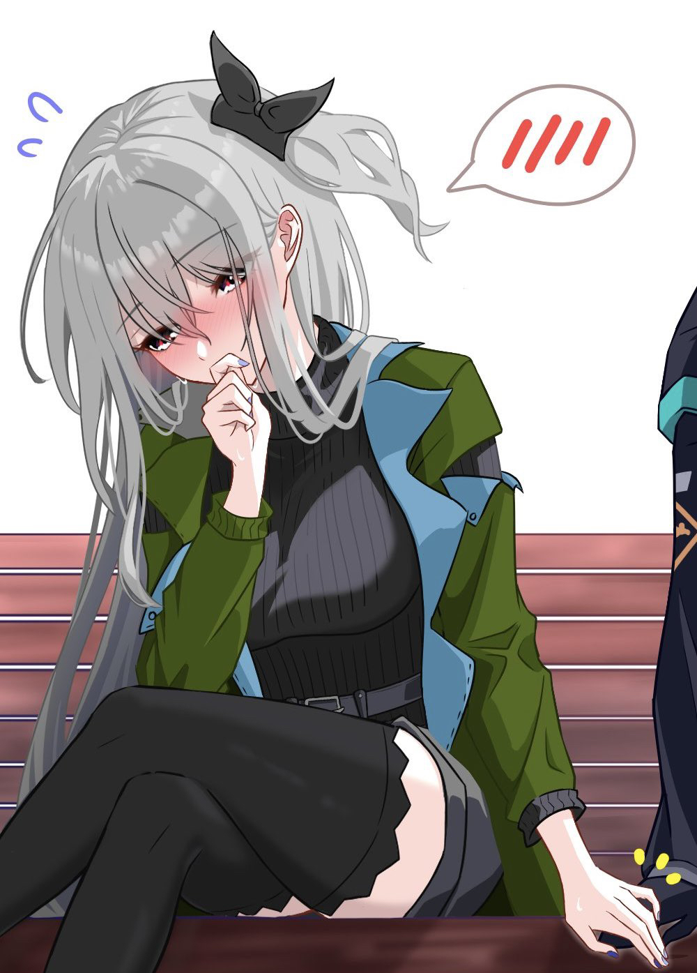 繋ぎたいのに…-明日方舟斯卡蒂明日方舟