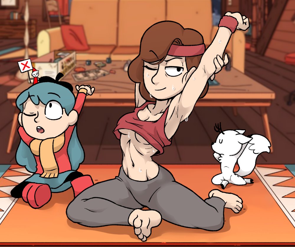 Morning Yoga-assbreasts