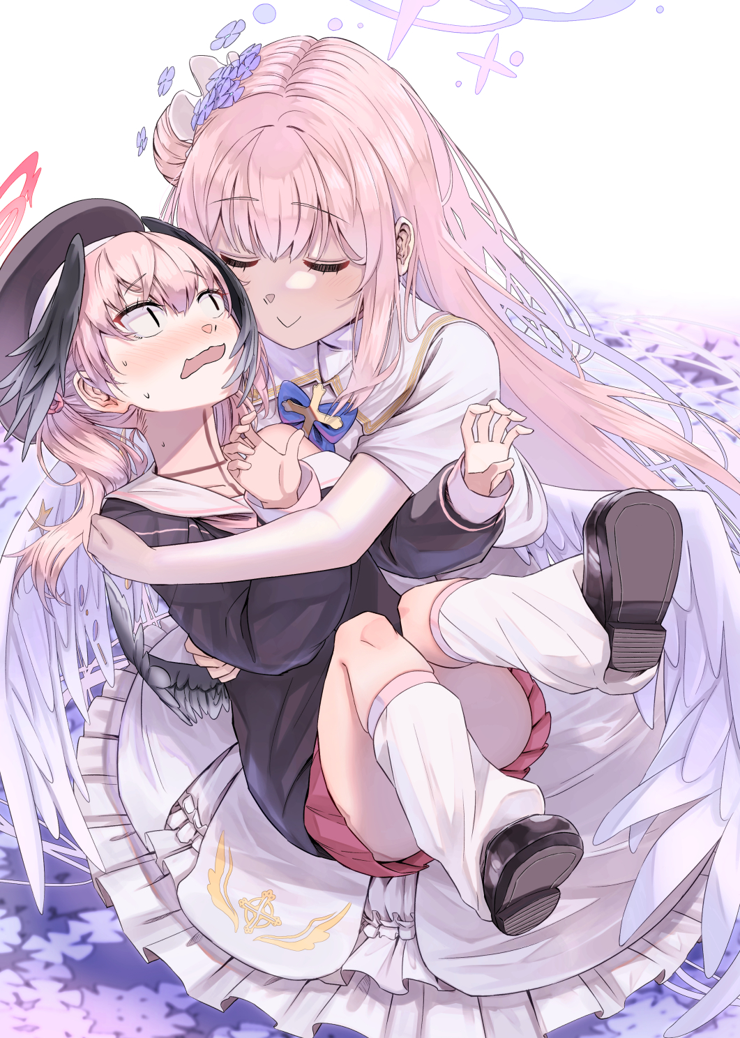 ブルアカ二枚插画图片壁纸