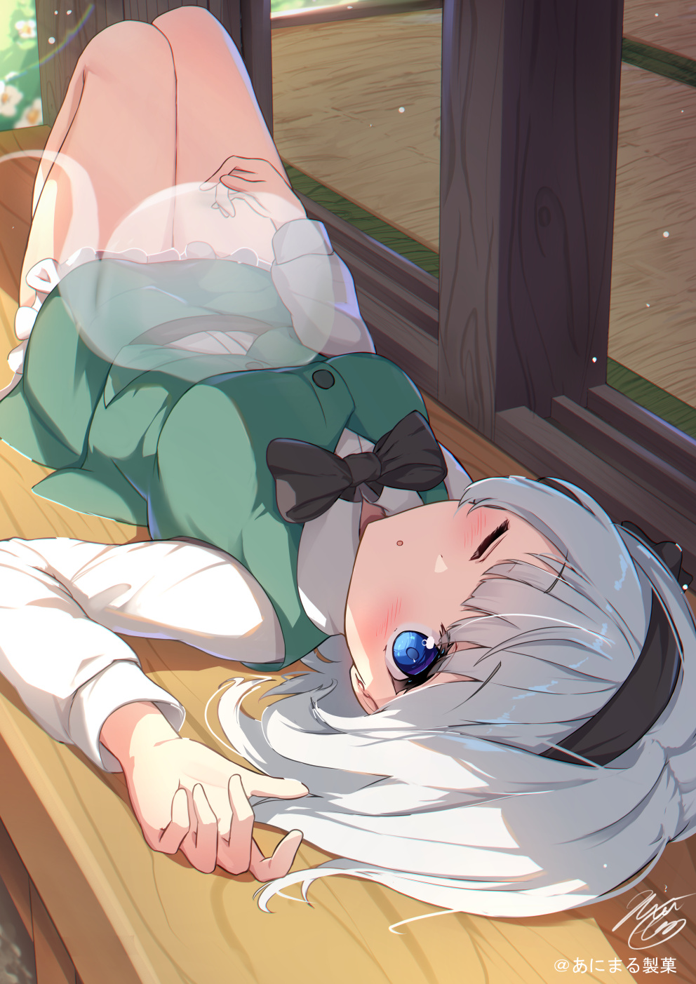 休憩中…插画图片壁纸