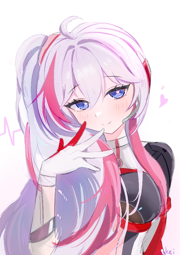 单马尾kanami插画图片壁纸
