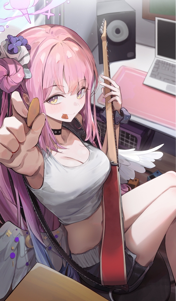 圣园米卡插画图片壁纸