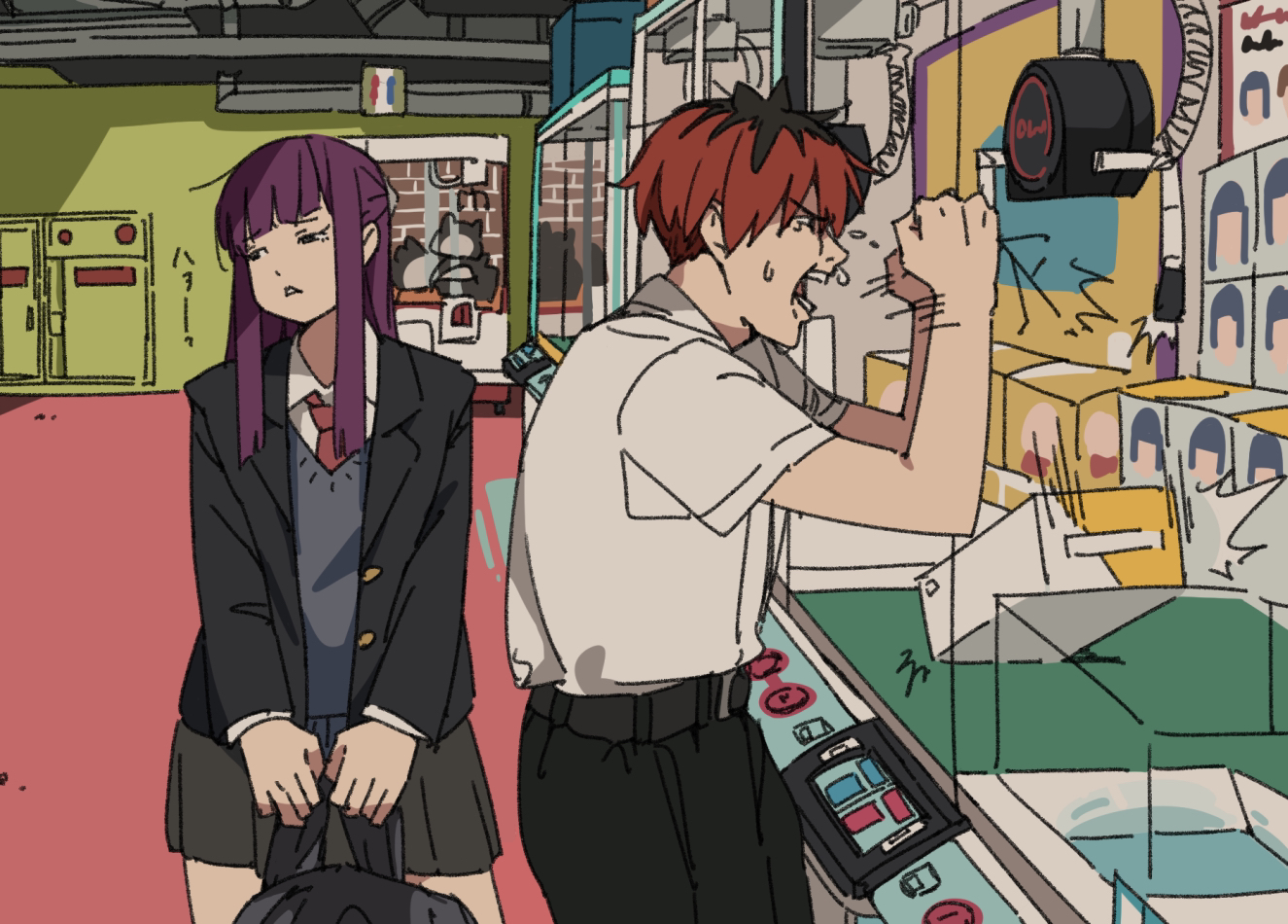 取ってくれるっ言ったじゃん……插画图片壁纸