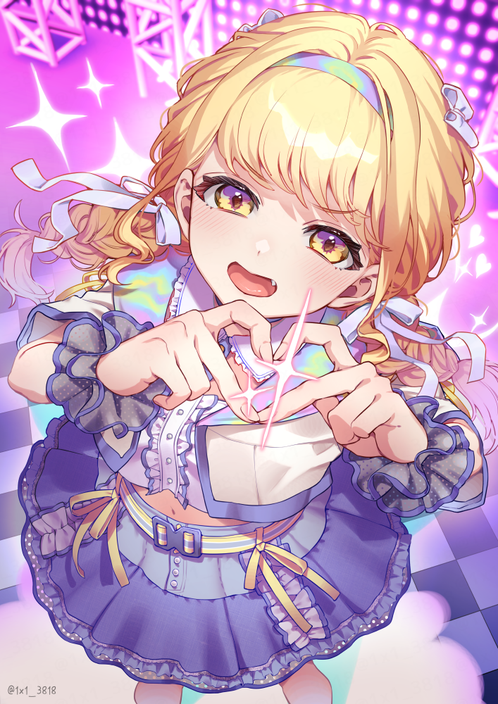 “世界第一～？”＼＼好可爱～！／／插画图片壁纸