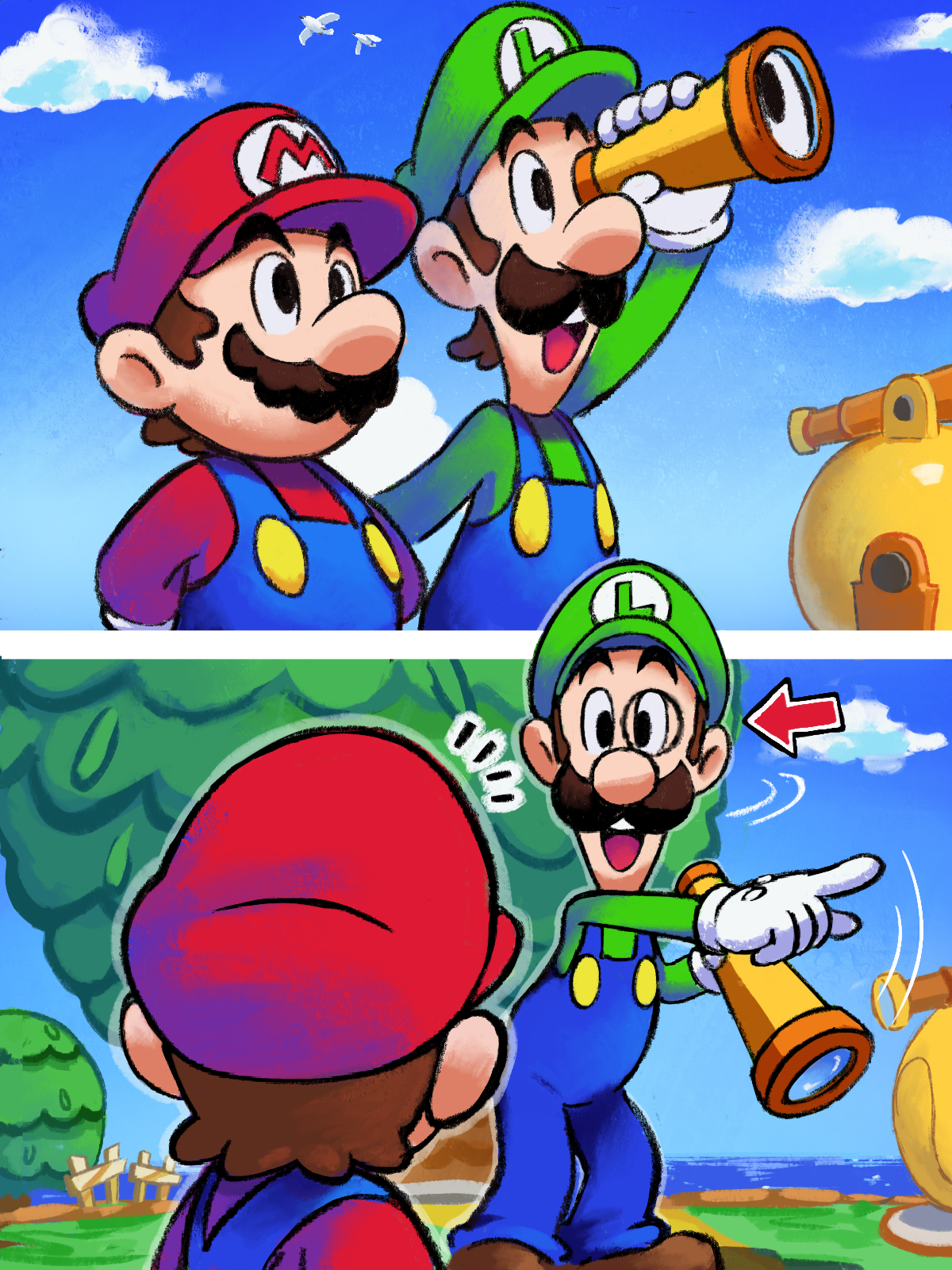 マリオのイタズラ头像同人高清图