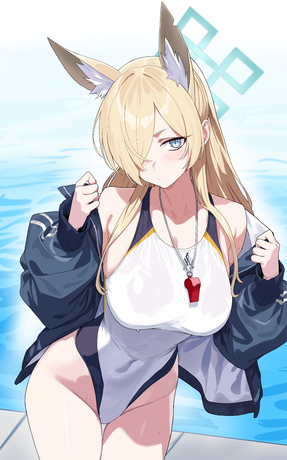 泳装美人插画图片壁纸