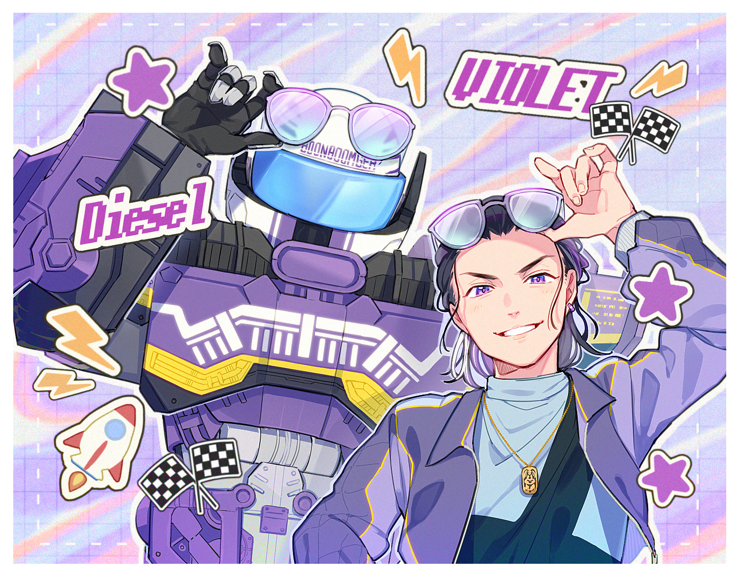 バクアゲlog①头像同人高清图