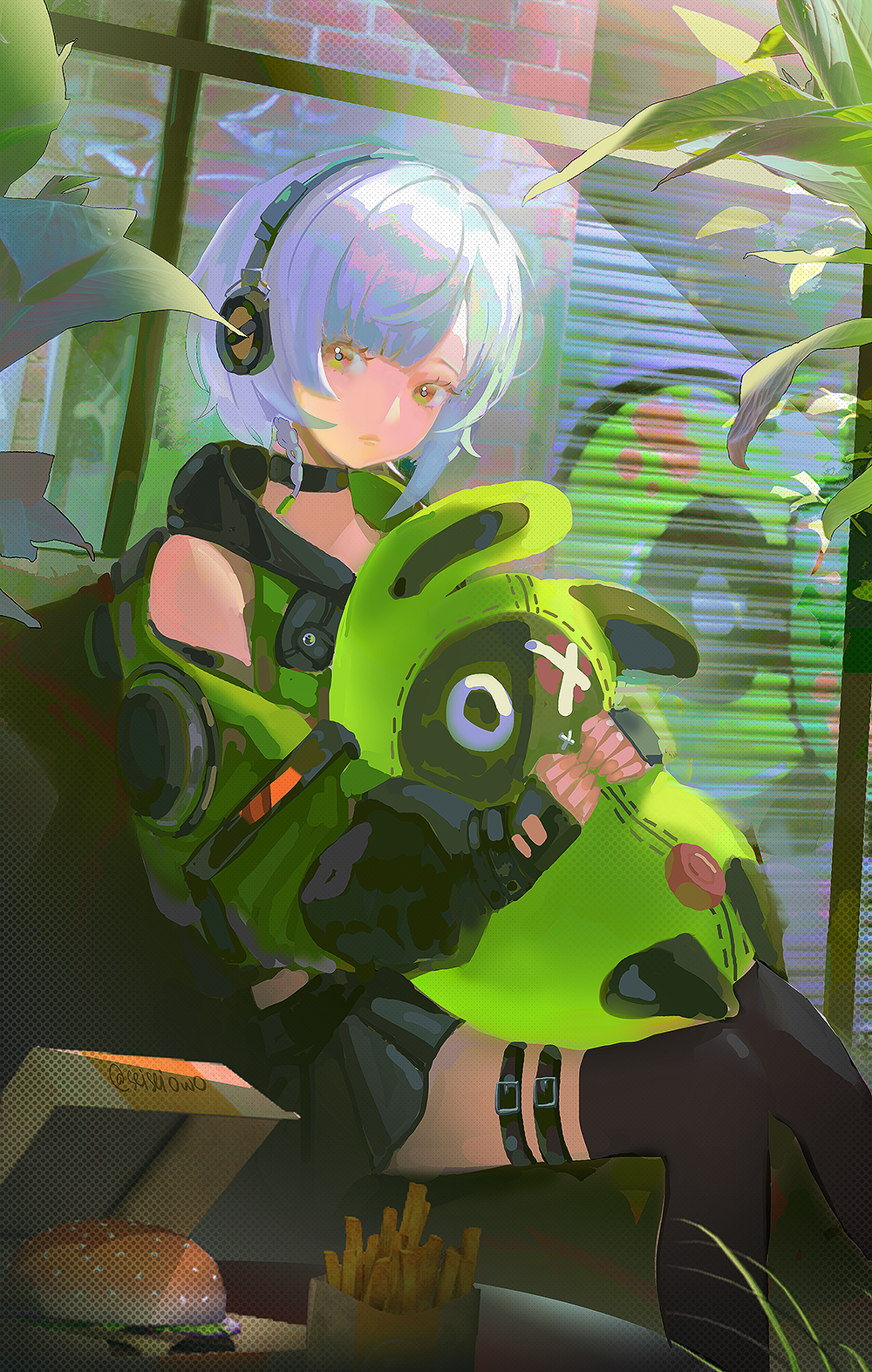 Chilling~插画图片壁纸