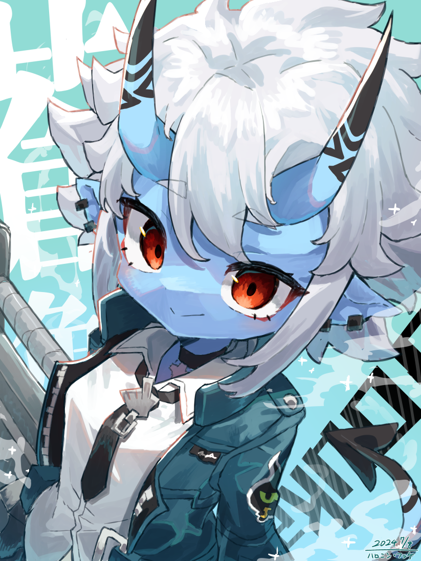 “苍角之鬼”插画图片壁纸