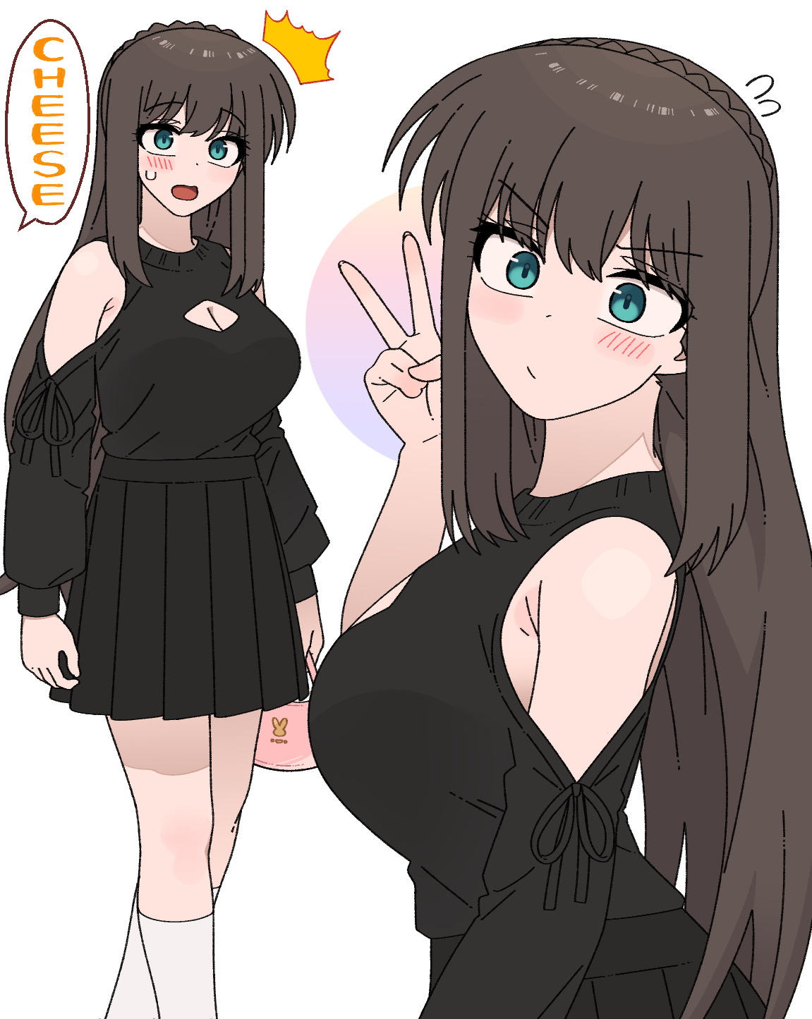 过家家舌头智秀便服插画图片壁纸