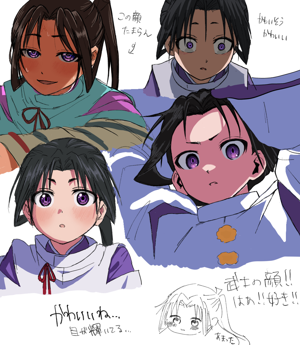 时行君涂鸦插画图片壁纸
