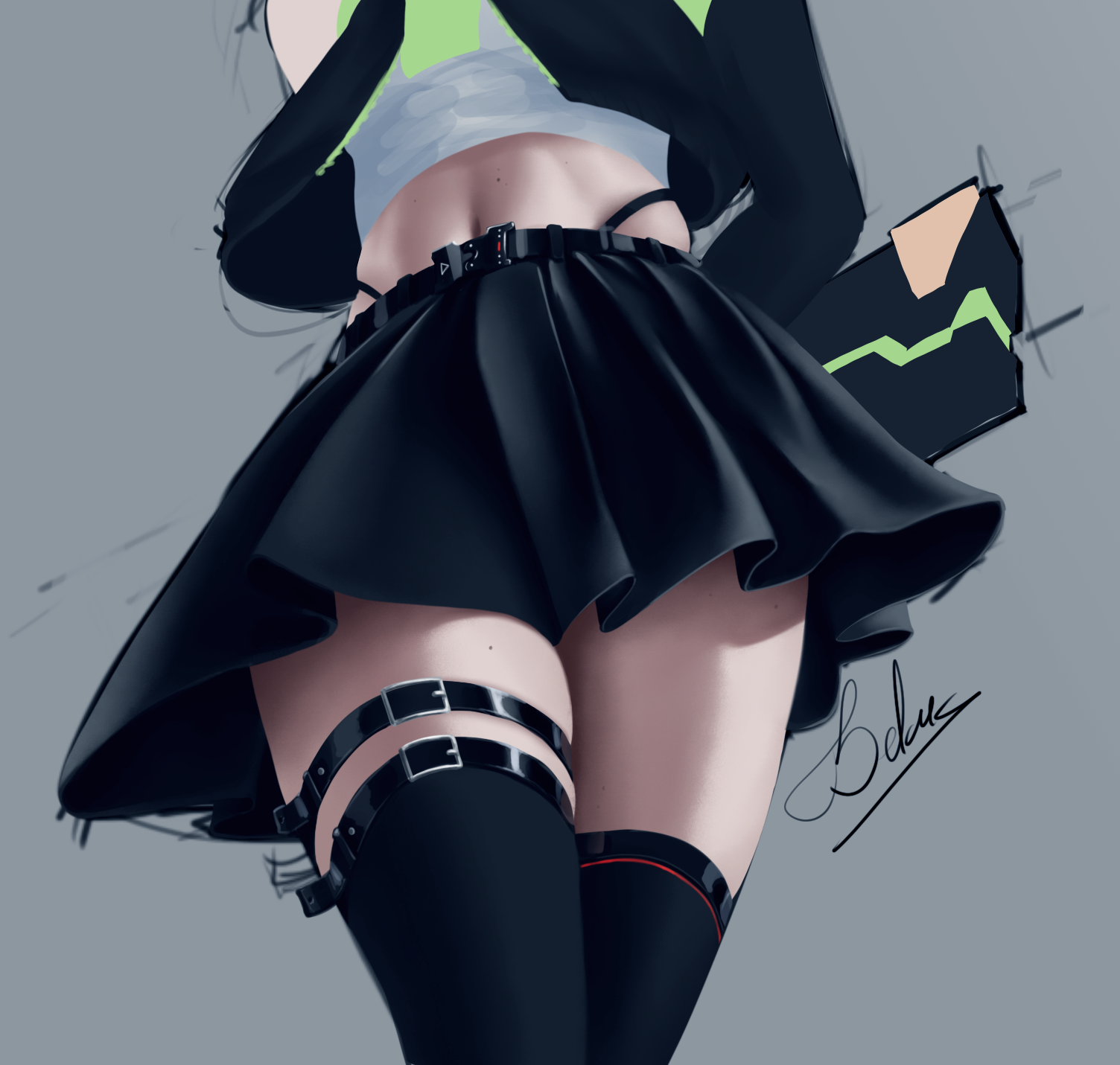Anby Demara⚡插画图片壁纸