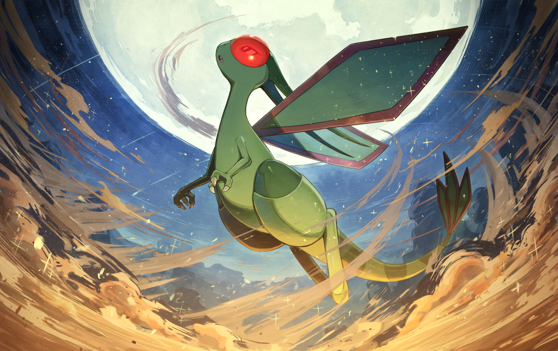 砂漠の精霊-宝可梦口袋妖怪