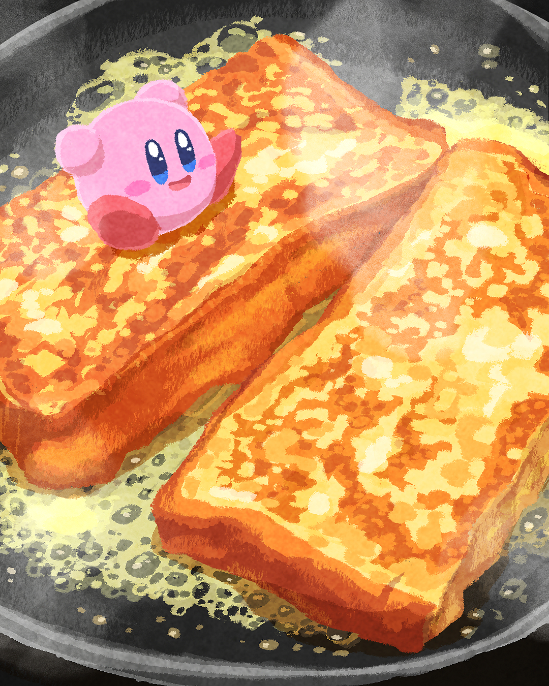 フレンチトースト插画图片壁纸