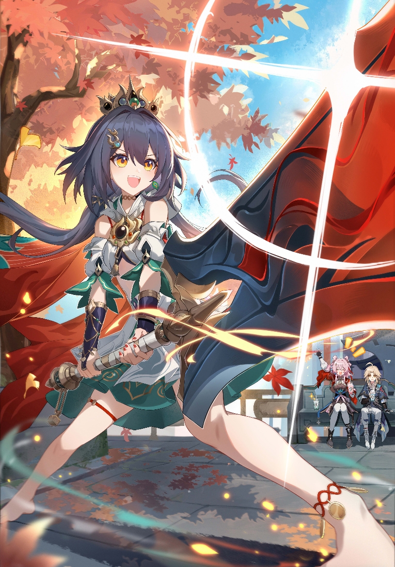 天才美少女剑士 云璃插画图片壁纸