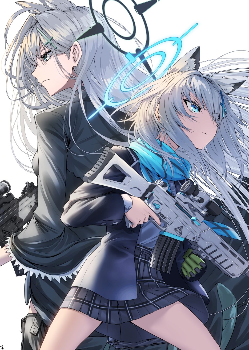 ダブルシロコ插画图片壁纸