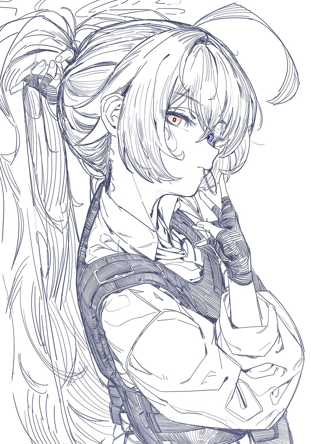 BlueArchive_Hoshino插画图片壁纸