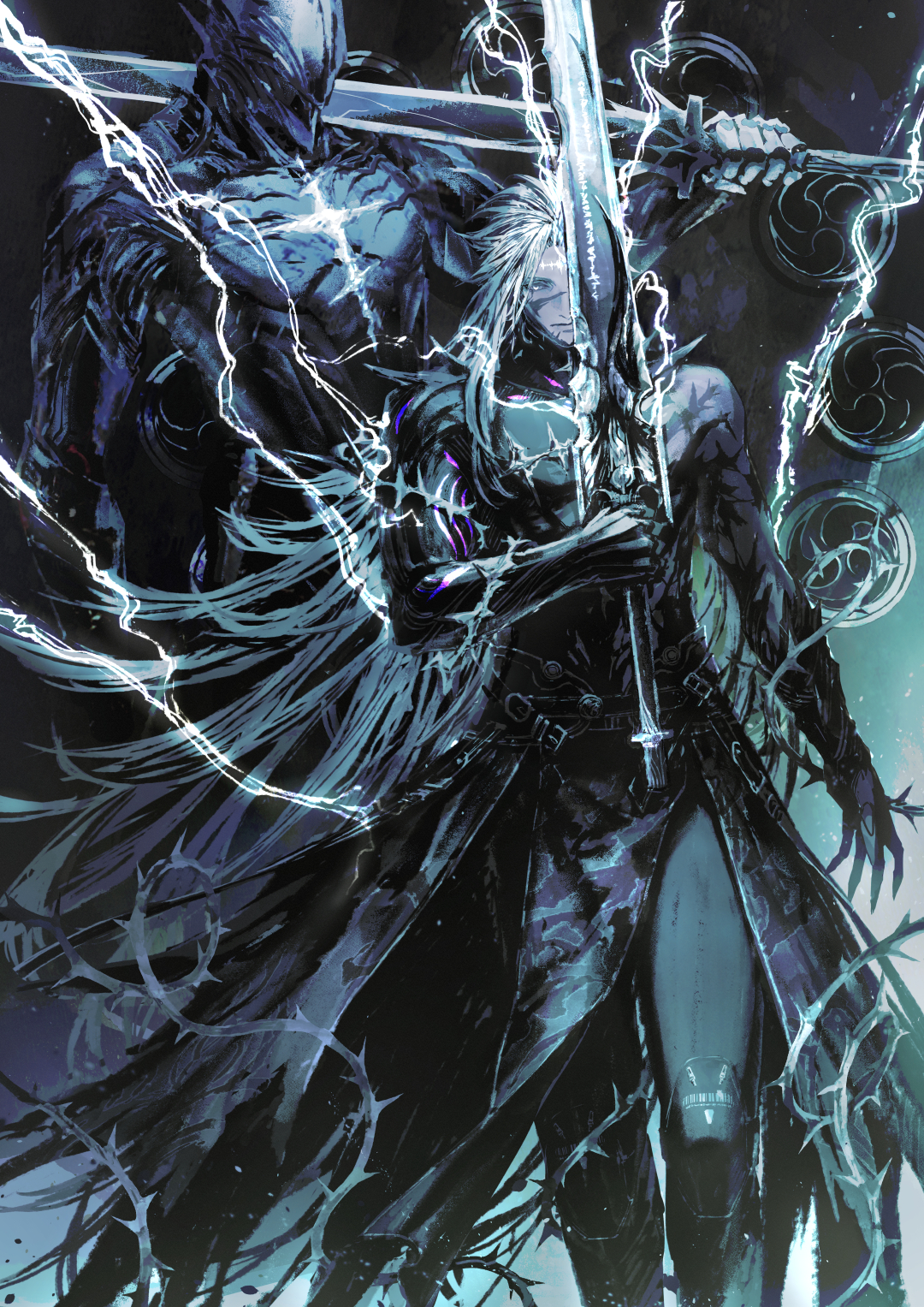 雷狼头像同人高清图