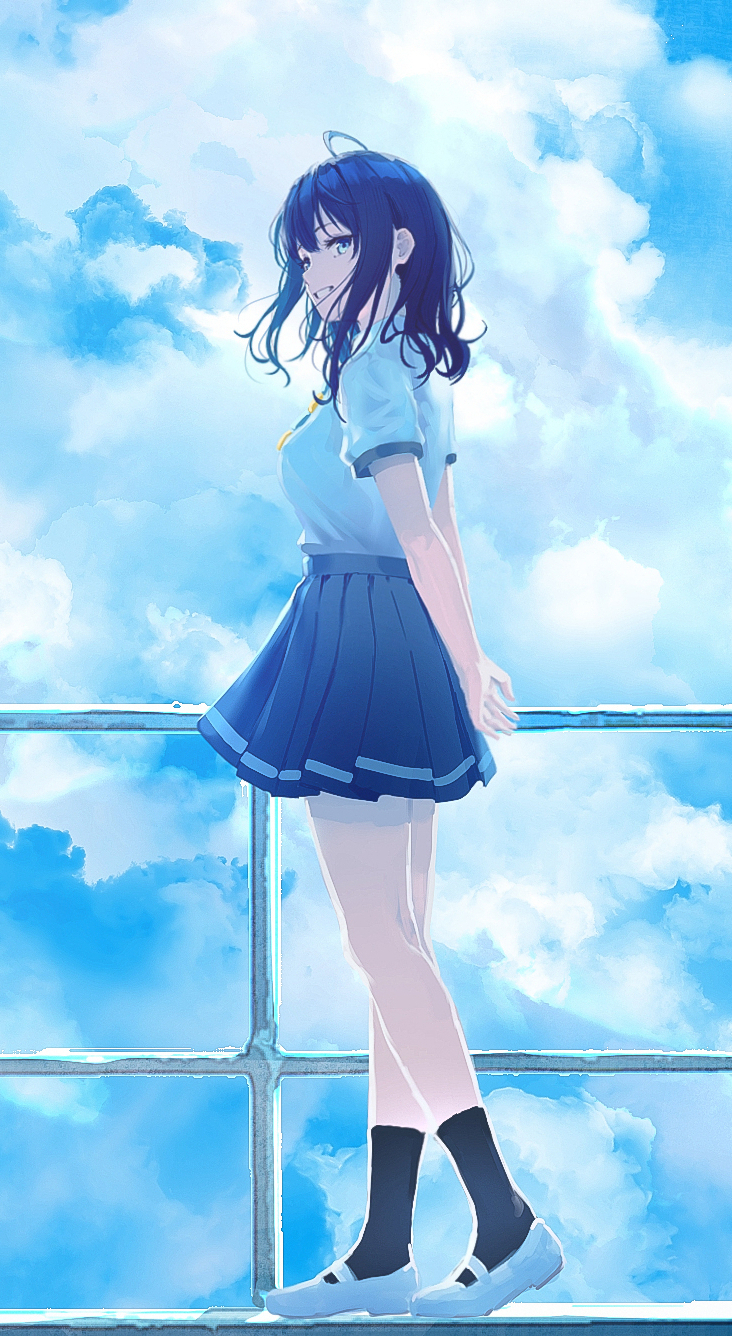 八奈见杏菜插画图片壁纸