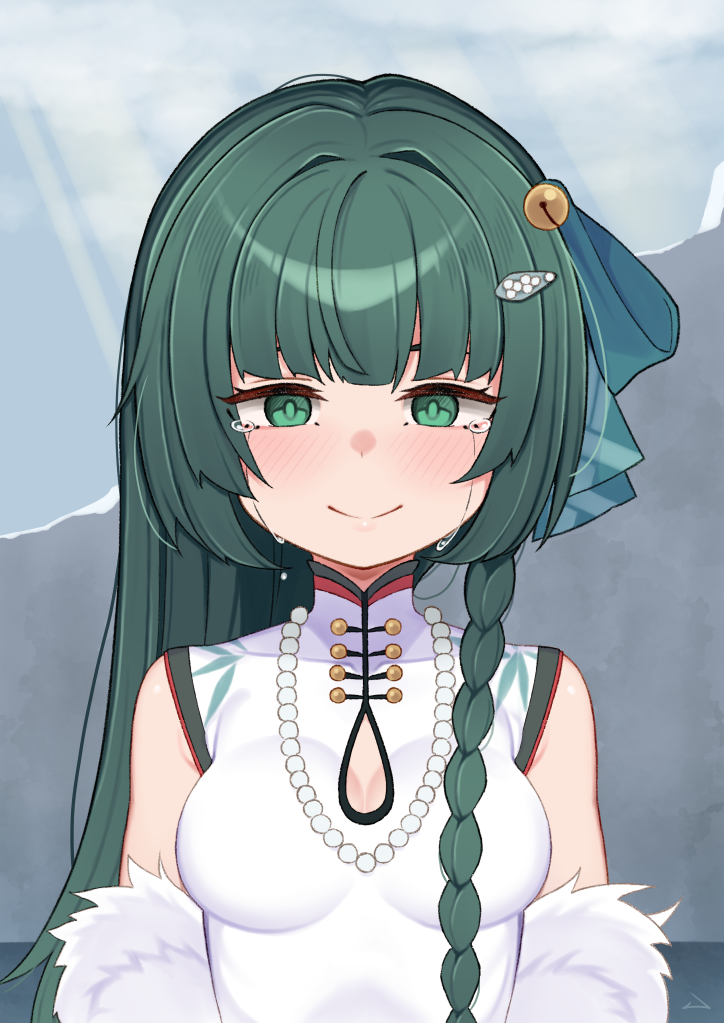 【不坏的玉偶】01NG VI（QING YI）插画图片壁纸