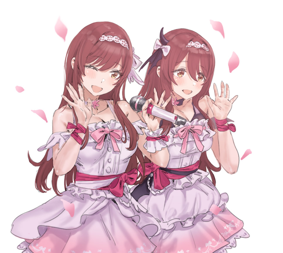 阿尔斯特罗梅利亚插画图片壁纸