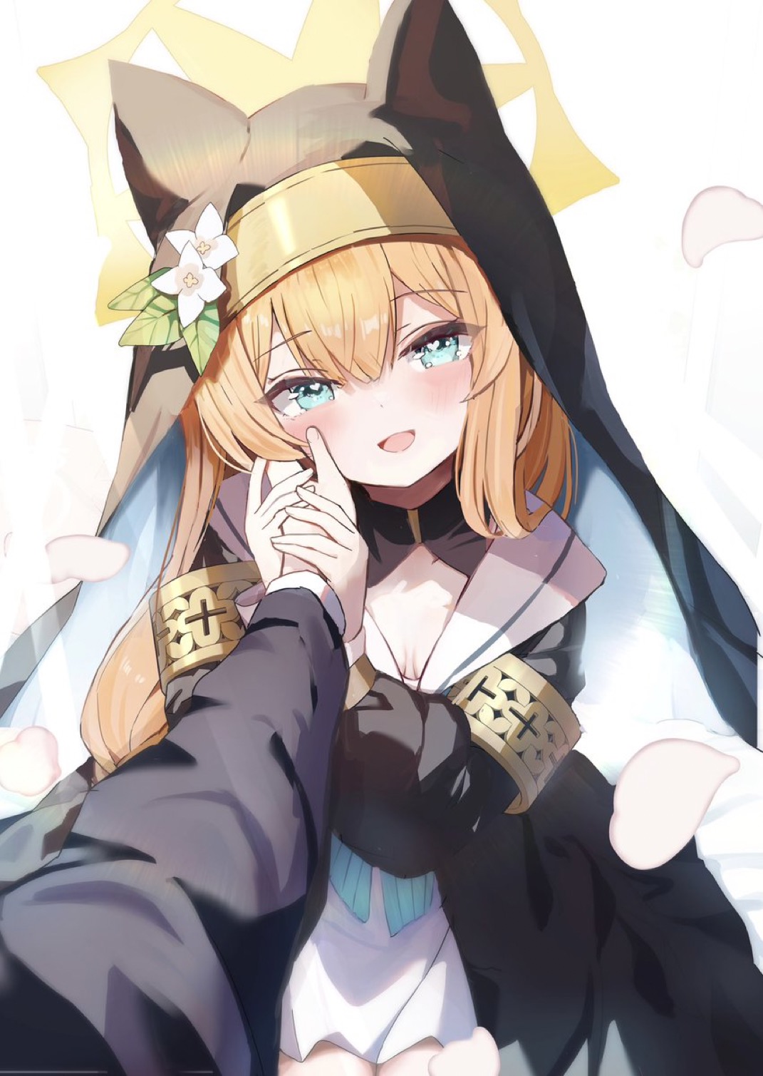 接受一切的玛丽✨插画图片壁纸