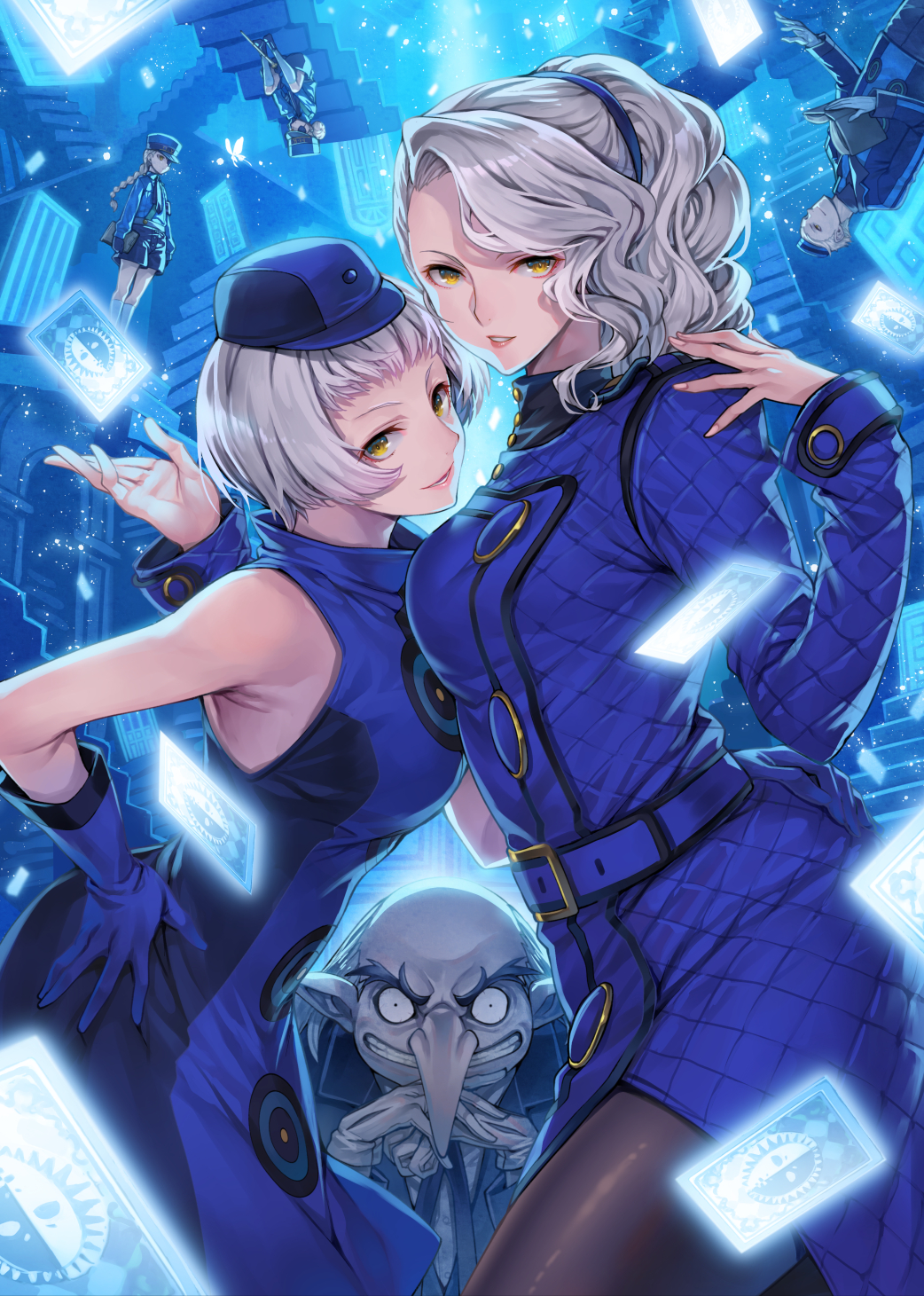 天鹅绒房间的居民插画图片壁纸