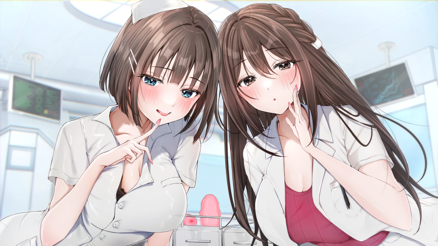 『那么～…你喜欢哪个姐姐？♡』