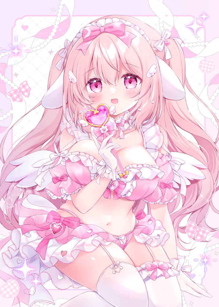 魔法少女-女孩子粉色