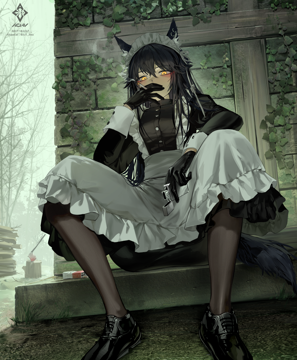 Break Time.插画图片壁纸