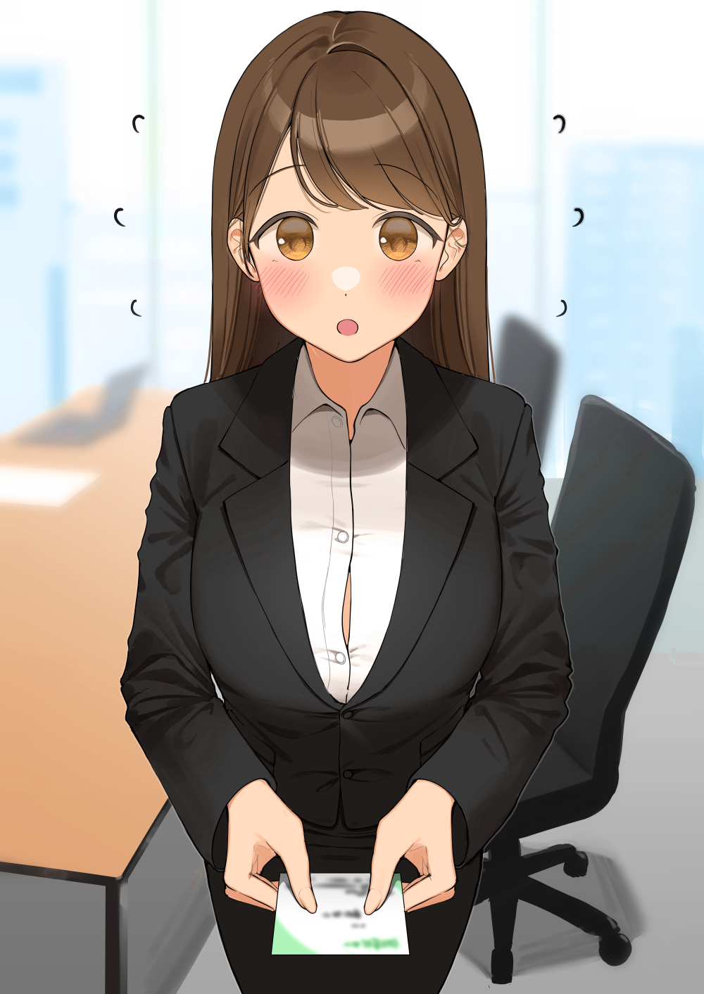 入社第一年的OL“哟，请多关照…！”插画图片壁纸