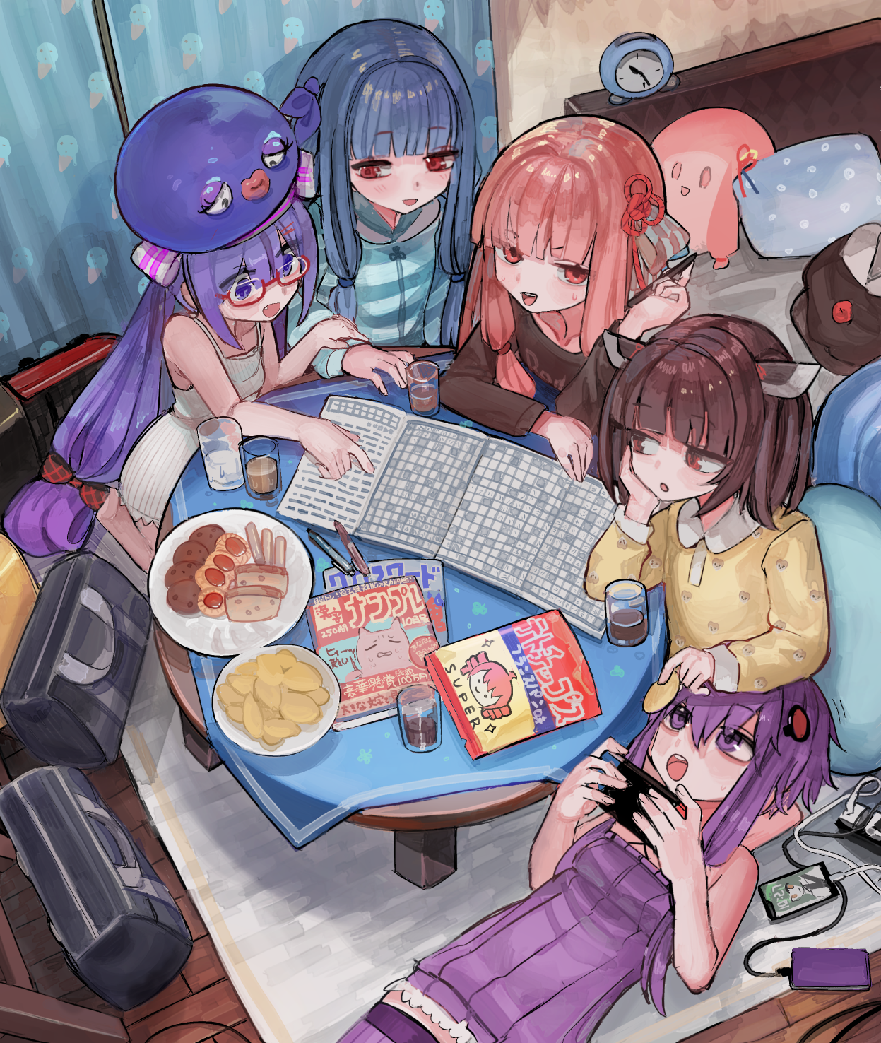 クロスワード插画图片壁纸