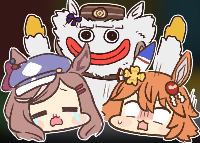 福基塔·坦霍伊萨与恐怖游戏！插画图片壁纸