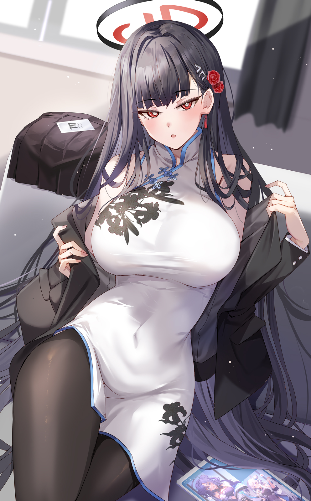 里约，那个打扮！？插画图片壁纸