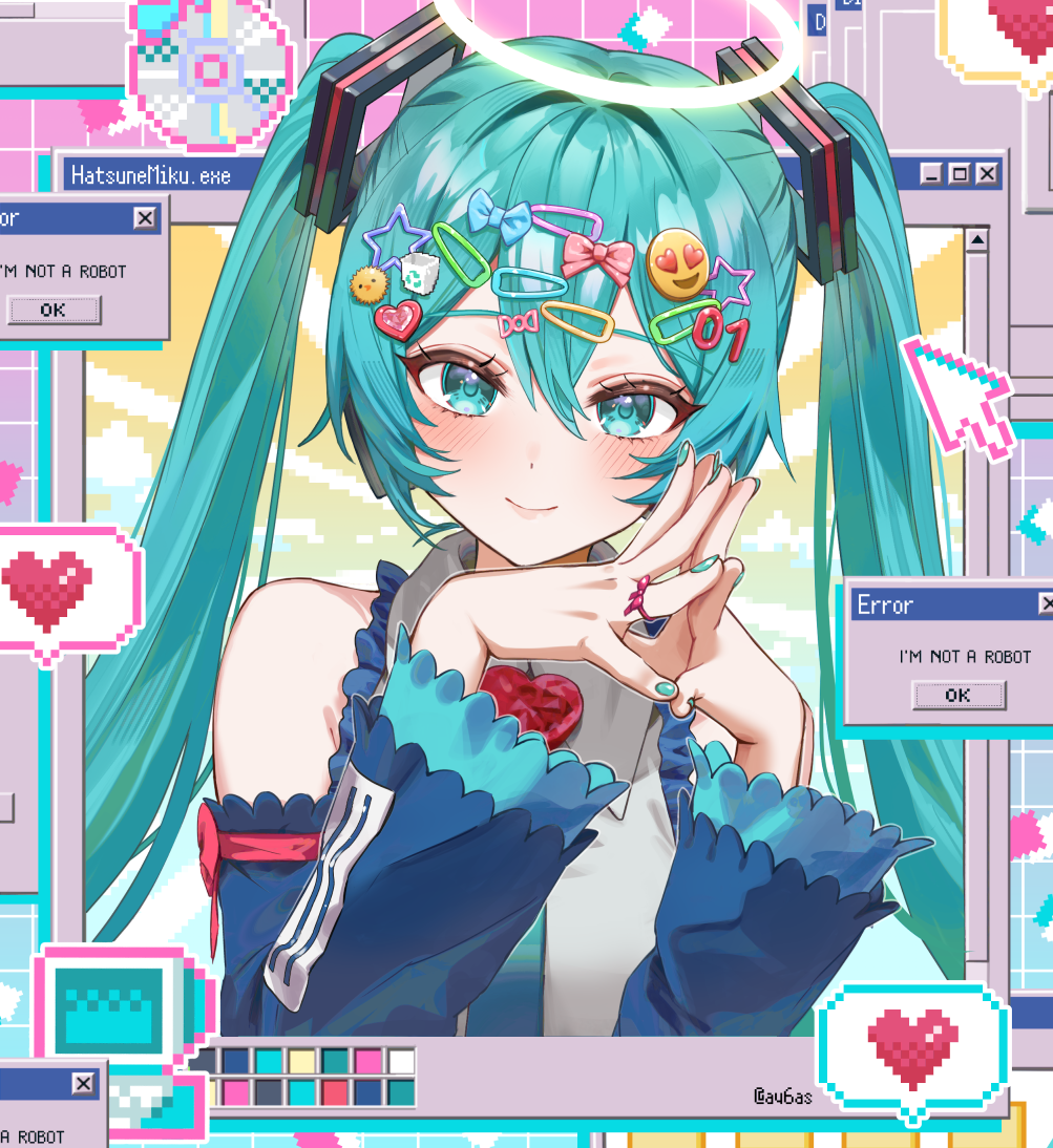 初音未来插画图片壁纸