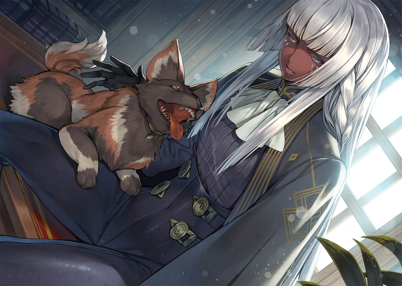 贝吉塔插画图片壁纸