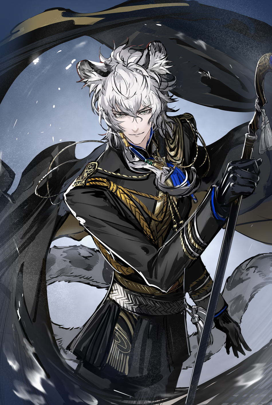 银灰-シルバーアッシュ明日方舟