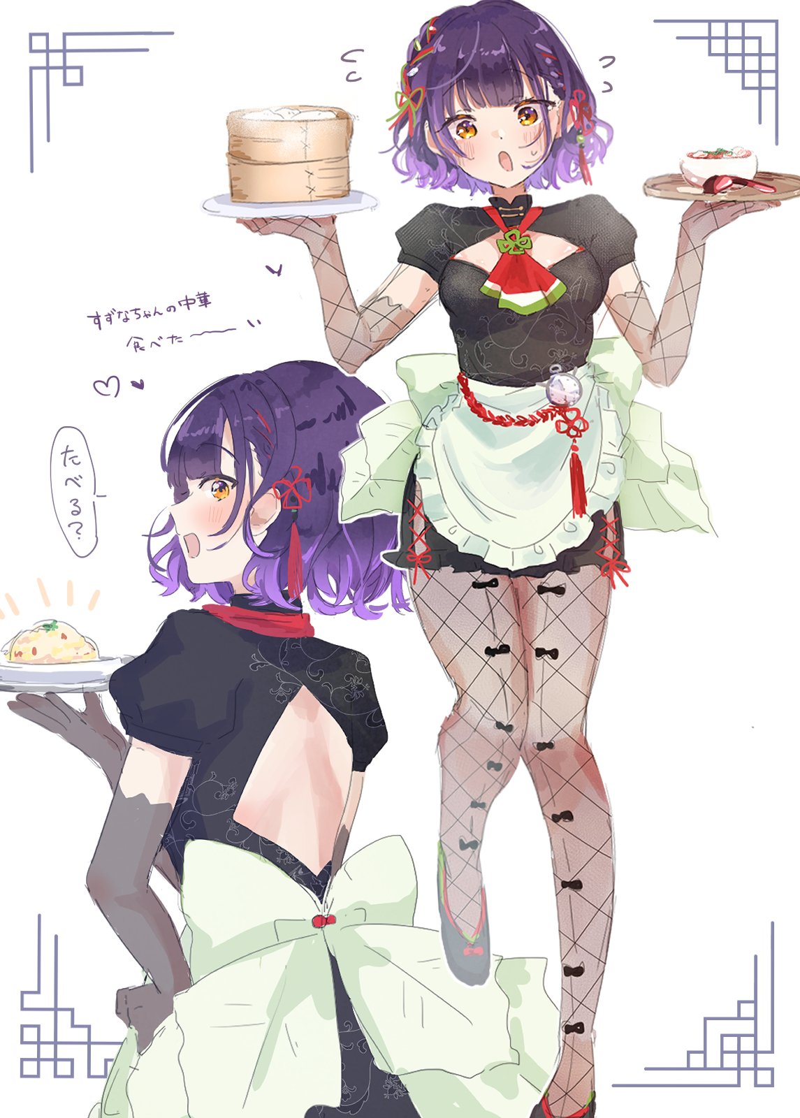 チャイナすず菜ちゃん头像同人高清图