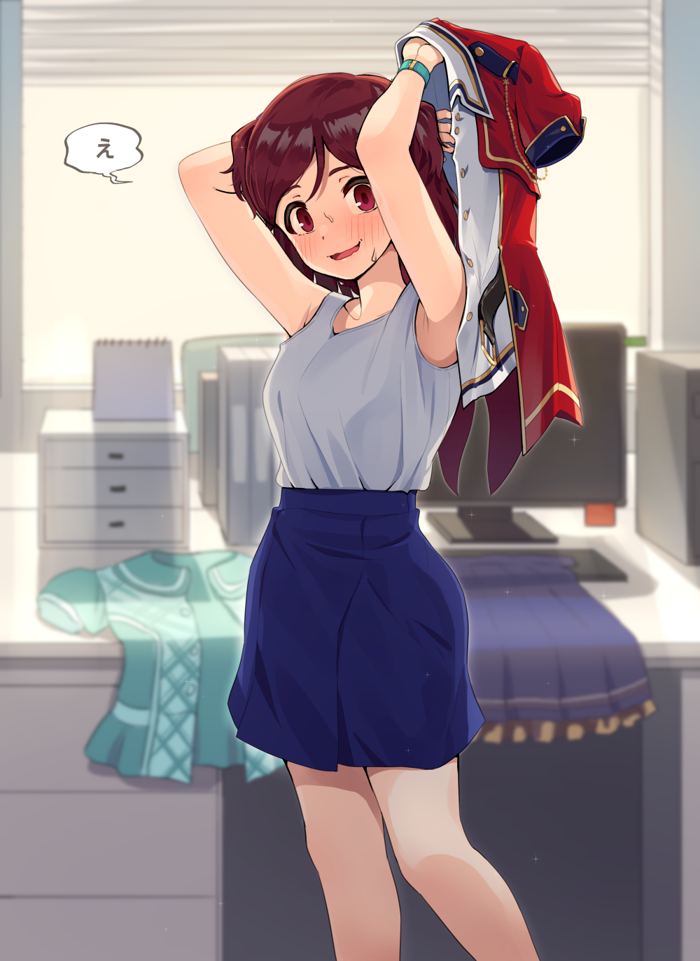 試着-青羽美咲偶像大师 MILLION LIVE!