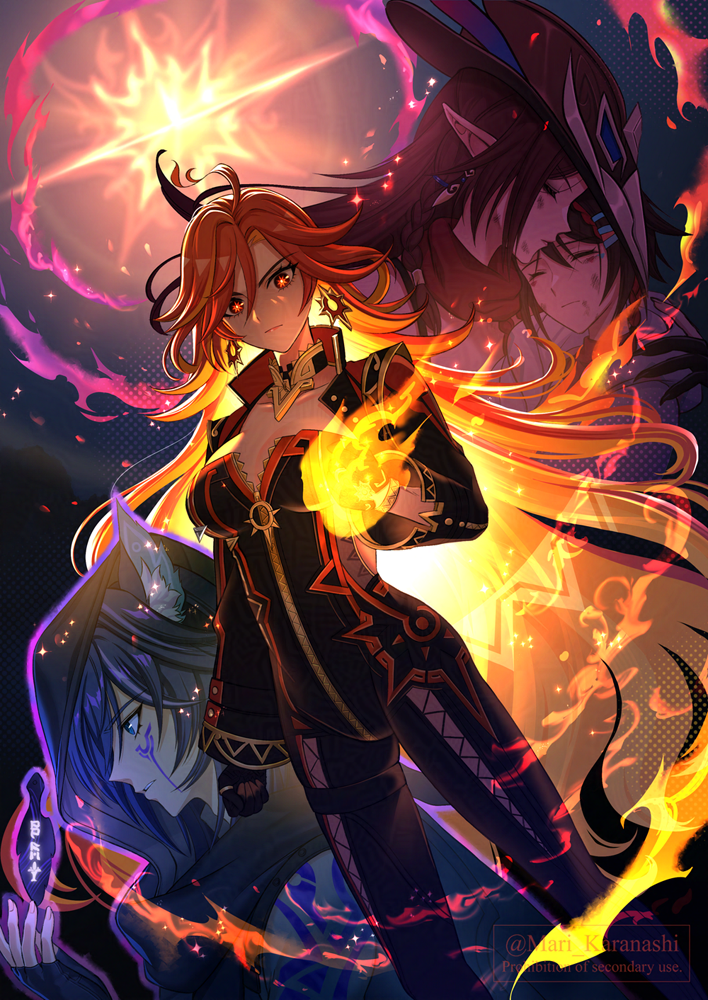 为了娜塔插画图片壁纸