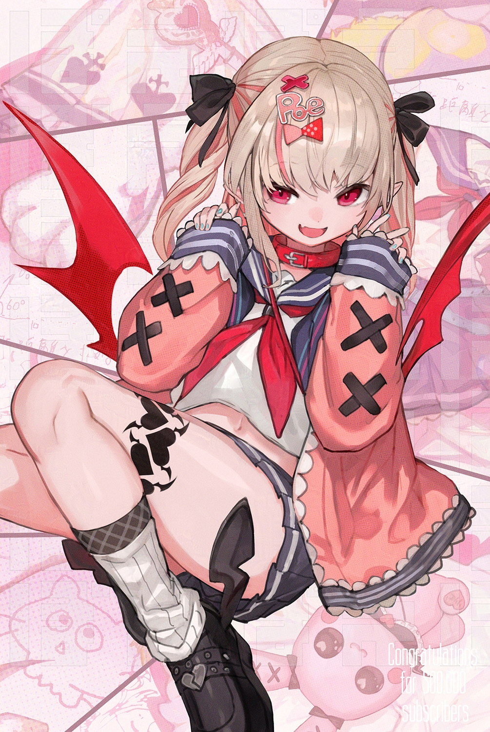 大家的理子插画图片壁纸