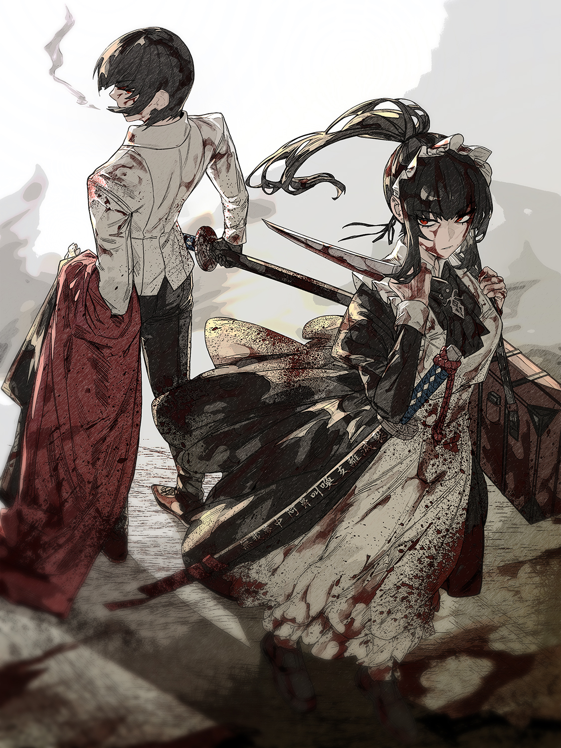 Limbus Company Ryoshu Fan Art-触站